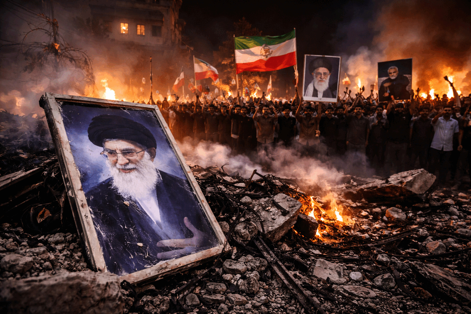 Iranske statsmedier bekræfter Khameneis død - Trump: Angrebene fortsætter, til 