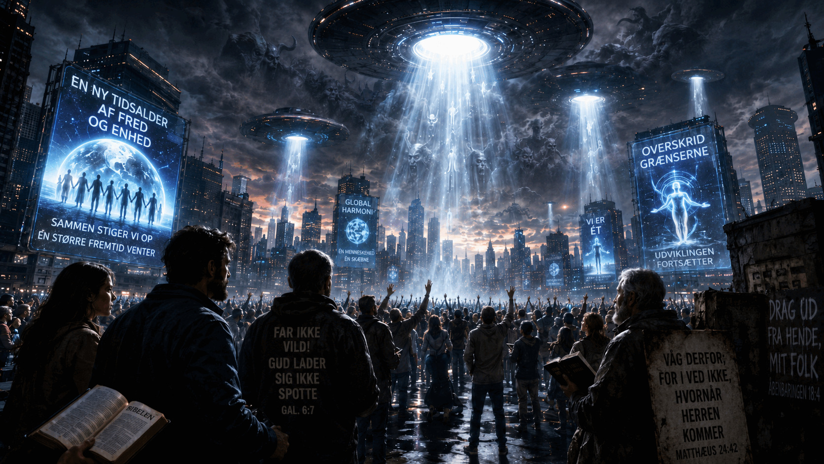 UFO/UAP-bølgen, ET-troen og den åndelige forberedelse af verden