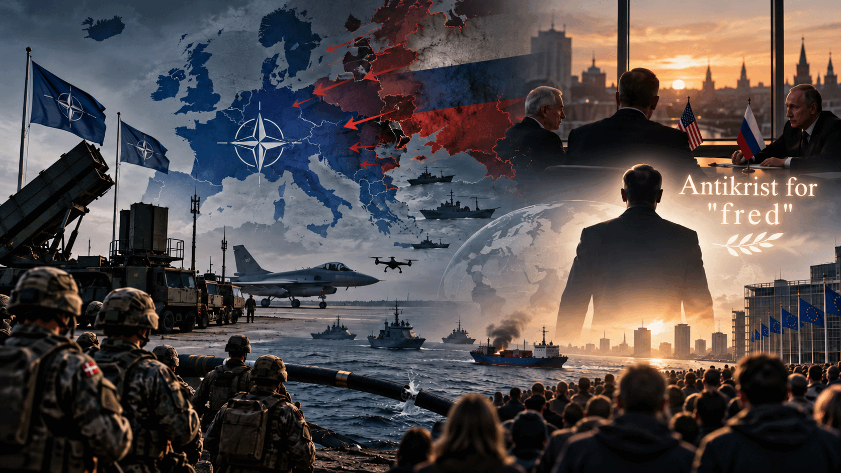 Det strammer fortsat til omkring NATO - russisk sabotage, militære forstærkninger og truslen om en ny europæisk sikkerhedsorden